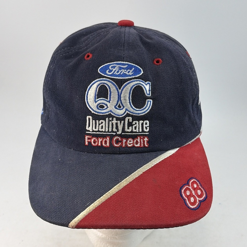 Vintage Dale Jarrett  Hat Cap Snap Back NASCAR Chase Authentics 88 Embroidered